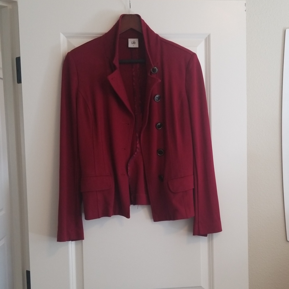Cabi fitted stretchy blazer